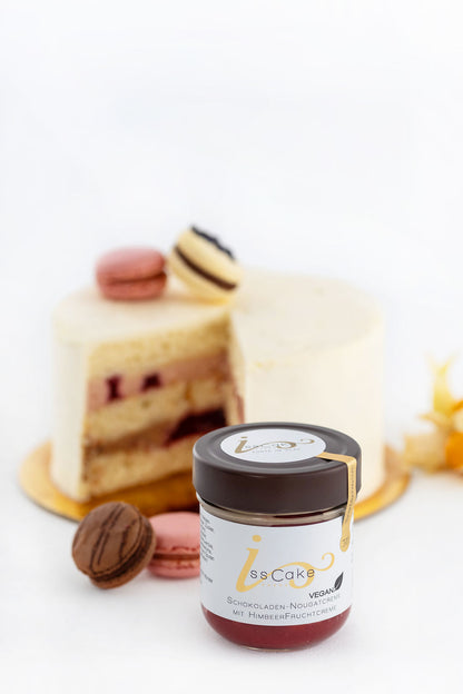IssCake Vegan Schoko Himbeere