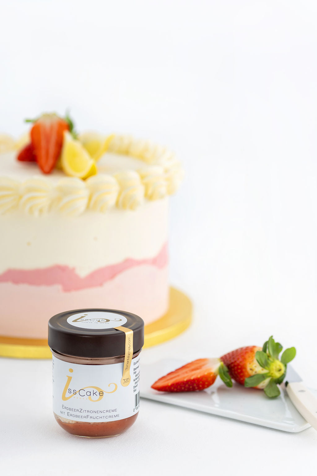 IssCake Erdbeer Zitrone